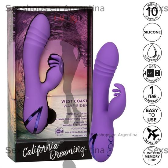 Estimulador premium California Dreaming con carga USB